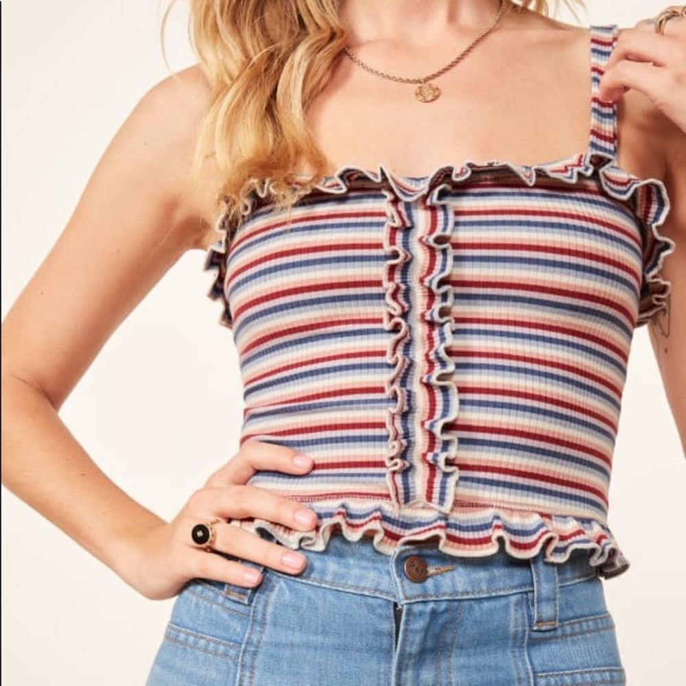 Reformation Trixie top